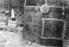 Кыргызская юрта "боз ŷй"