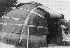 Кыргызская юрта "боз ŷй"
