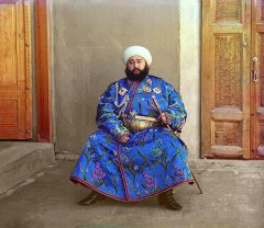 снимок Эмира Бухары Алима Хана (1880-1944 гг.)