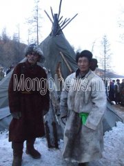 Тюрки оленоводы в Монголии