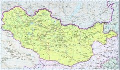 Халха Монголия.1820 год