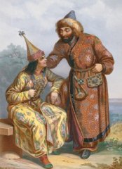 Казашка и казах