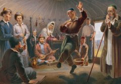 В юрте султана Внутренней Орды  Даулеткерея