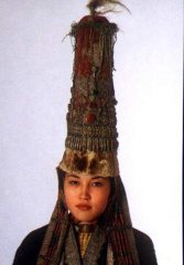 Казашка в саукеле