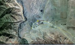 Хархорин на Google Earth