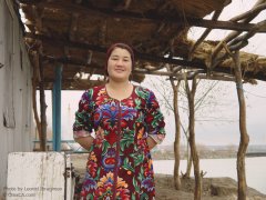 Қарақалпақ жауаны (молодая женщина - каракалпачка)