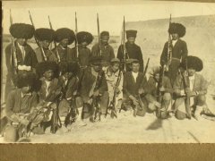 Каракалпаки войны. Отряд выступивший на борьбу с басмачами. Начало 20-х.