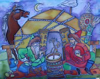 Чингизхан и үйсүн Майкы би - хушин Байку нойон