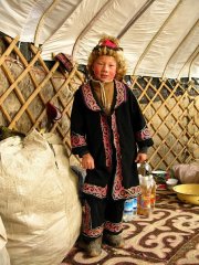 казахский мальчик из монголии