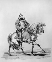 Р. К. Портер, гравировал Дж. К. Стадлер. Башкирский генерал.1809 г.