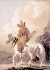 Башкир. А.О.Орловский. Пастель. 1808 г.