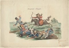 "Северный амур". А. Г. Венецианов. После 1812. Карандаш, акварель. Государственный музей изобразительных искусств имени А. С. Пушкина, Москва