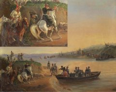 Байков Фёдор Ильич (1818-1890) Манёвры русской армии. 1844. Башкир.