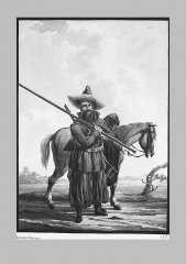 1Jan Anthonie Langendijk (1780-1818) Russian Army. Baskhirs in the Russian Service. drawn 1815