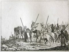 Heinrich Cotta. Russische Kosaken und Baschkiren