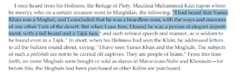 Yunus khan had Pamiro-Ferghana look.